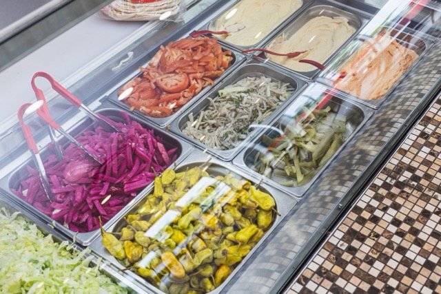 Amir food photography showing a chicken and vegetable bowl.